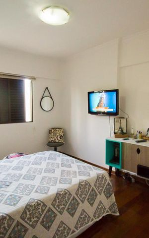 Apartamento à venda com 141m², 3 quartos e 4 vagasQuarto 2