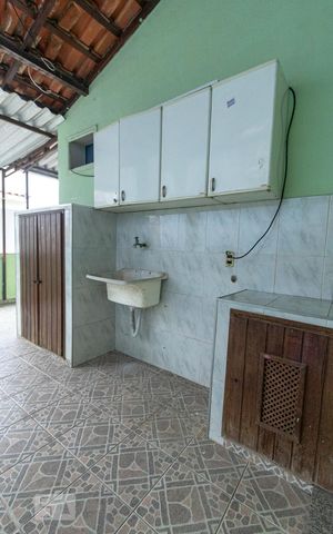 Casa para alugar com 100m², 3 quartos e sem vaga Casa para alugar com 100m², 3 quartos e sem vagaDetalhe da Área de Serviço