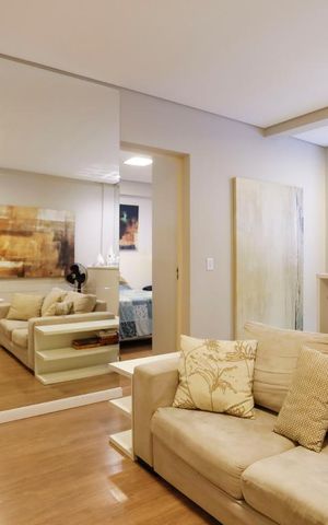 Apartamento à venda com 43m², 1 quarto e sem vagaSala