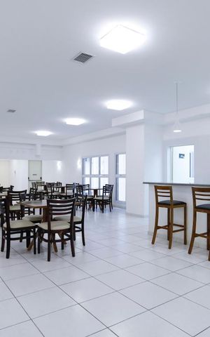 Apartamento à venda com 43m², 1 quarto e sem vagaSalão de Festas