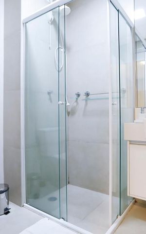 Apartamento à venda com 43m², 1 quarto e sem vagaBanheiro da Suíte