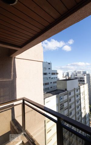 Apartamento para alugar com 40m², 1 quarto e 1 vagaVaranda