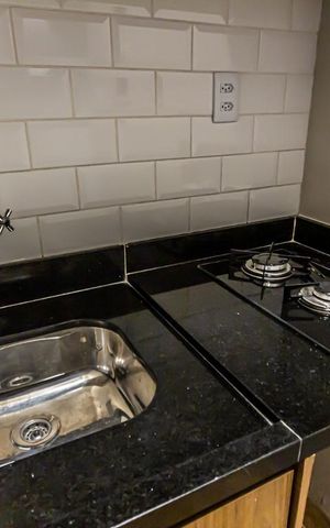 Studio para alugar com 29m², 1 quarto e sem vaga Studio para alugar com 29m², 1 quarto e sem vagaCozinha