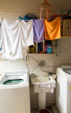 Casa à venda com 98m², 2 quartos e sem vagaLavanderia 
