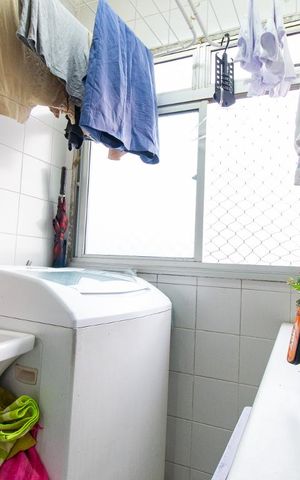 Apartamento à venda com 62m², 3 quartos e 1 vaga Apartamento à venda com 62m², 3 quartos e 1 vagaLavanderia