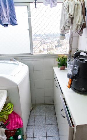 Apartamento à venda com 62m², 3 quartos e 1 vaga Apartamento à venda com 62m², 3 quartos e 1 vagaLavanderia