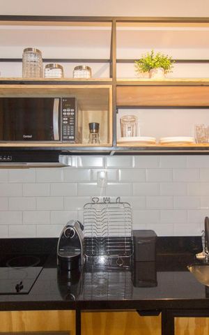 Studio para alugar com 42m², 1 quarto e sem vagaCozinha