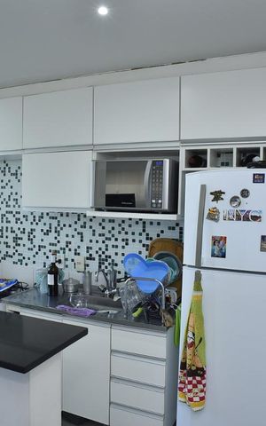 Apartamento à venda com 50m², 2 quartos e sem vagaCozinha