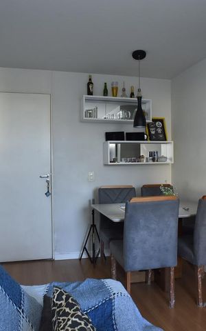 Apartamento à venda com 50m², 2 quartos e sem vagaSala