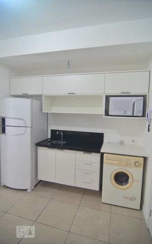 Studio à venda com 38m², 1 quarto e 1 vagaCozinha