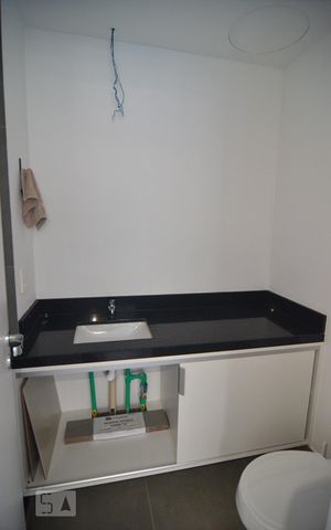 Studio à venda com 38m², 1 quarto e 1 vagaBanheiro