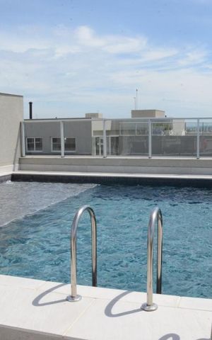 Studio à venda com 38m², 1 quarto e 1 vagaPiscina