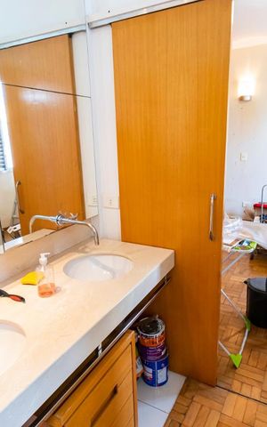 Apartamento à venda com 190m², 4 quartos e 1 vagaBanheiro Quartos 2 e 3