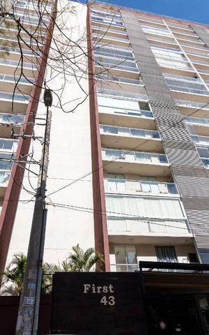 Studio para alugar com 38m², 1 quarto e 1 vagaFachada do prédio
