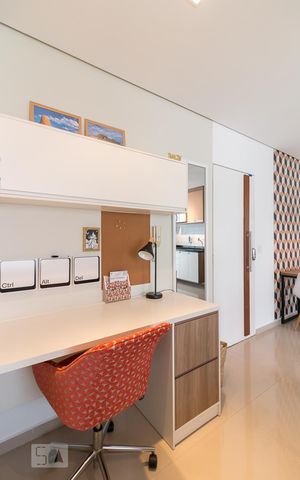 Studio para alugar com 38m², 1 quarto e 1 vagaQuarto 