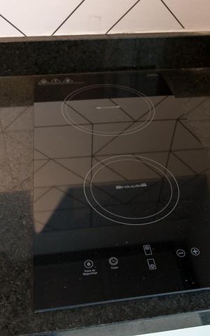Studio para alugar com 38m², 1 quarto e 1 vagaCozinha - cooktop de indução