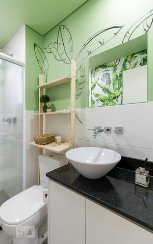 Studio para alugar com 38m², 1 quarto e 1 vagaBanheiro