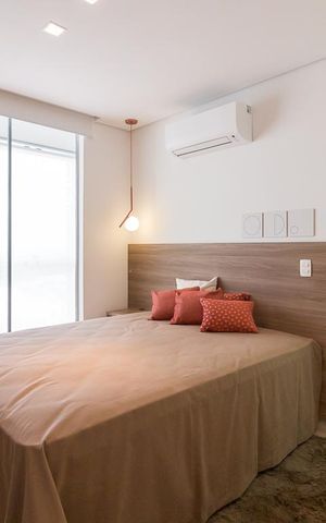 Studio para alugar com 38m², 1 quarto e 1 vagaQuarto
