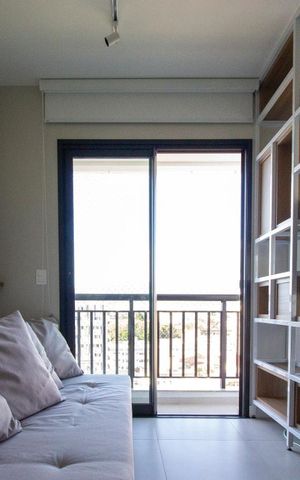 Studio para alugar com 40m², 1 quarto e 1 vagaSala