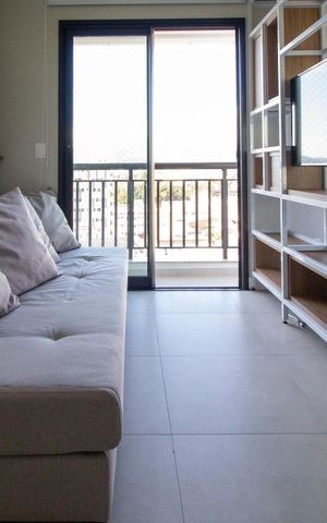 Studio para alugar com 40m², 1 quarto e 1 vagaSala