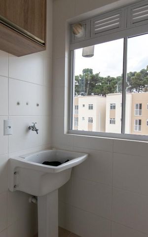Apartamento para alugar com 49m², 2 quartos e 1 vaga Apartamento para alugar com 49m², 2 quartos e 1 vagaDetalhe da area de serviço