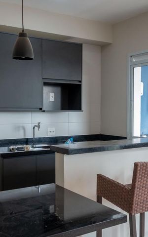 Apartamento à venda com 53m², 1 quarto e 2 vagasCozinha
