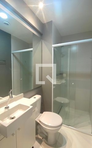 Apartamento à venda com 53m², 1 quarto e 2 vagasBanheiro da Suíte 1