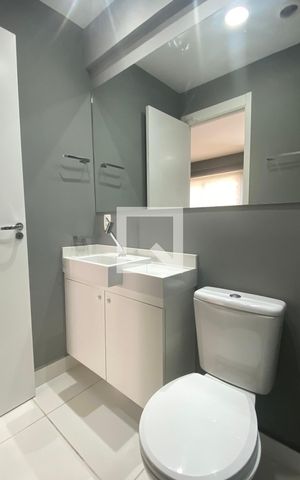 Apartamento à venda com 53m², 1 quarto e 2 vagasBanheiro Social