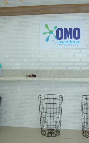 Studio à venda com 31m², 1 quarto e sem vagaLavanderia