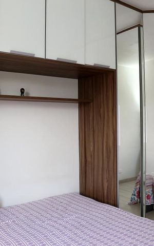 Apartamento à venda com 54m², 2 quartos e 1 vagaQuarto 1 