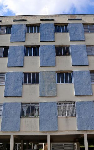 Apartamento à venda com 54m², 2 quartos e 1 vagaFachada do bloco