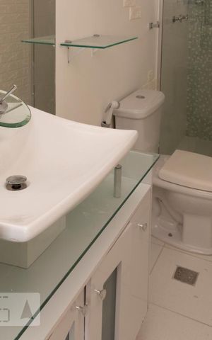 Apartamento para alugar com 91m², 2 quartos e 1 vaga Apartamento para alugar com 91m², 2 quartos e 1 vagaBanheiro Social