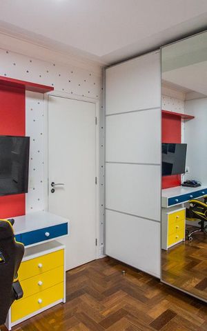 Apartamento à venda com 200m², 4 quartos e 3 vagasQuarto Suíte 1