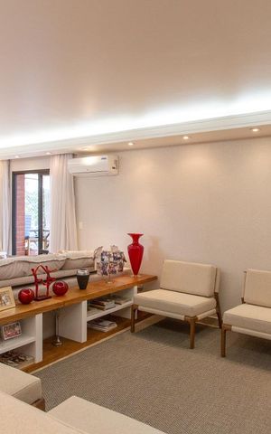 Apartamento à venda com 200m², 4 quartos e 3 vagasSala de Estar