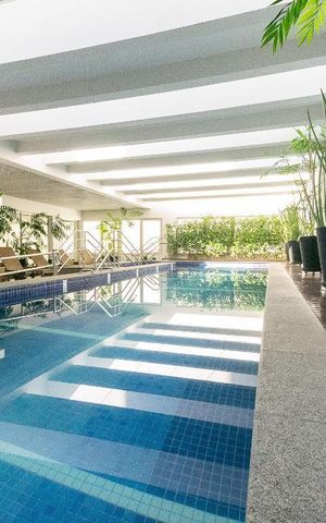 Apartamento à venda com 37m², 1 quarto e 1 vaga Apartamento à venda com 37m², 1 quarto e 1 vagaPiscina