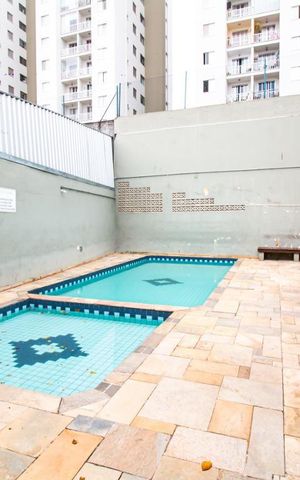 Apartamento para alugar com 50m², 2 quartos e 1 vagaÁrea comum - Piscina