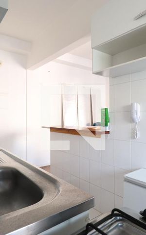 Apartamento para alugar com 39m², 1 quarto e 1 vagaDetalhe da cozinha