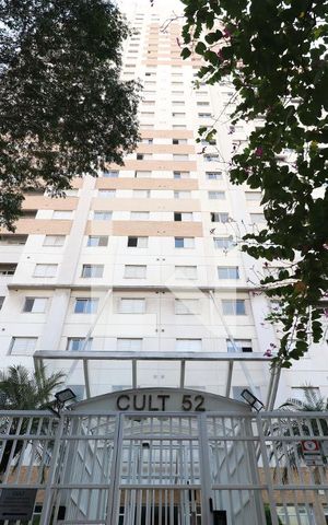 Apartamento para alugar com 39m², 1 quarto e 1 vagaFachada