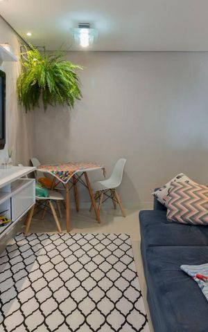 Apartamento para alugar com 56m², 2 quartos e 1 vagaSala