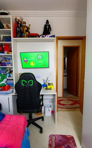 Apartamento à venda com 74m², 3 quartos e 2 vagas Apartamento à venda com 74m², 3 quartos e 2 vagasQuarto 2