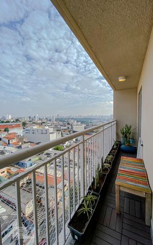 Studio à venda com 37m², 1 quarto e sem vagaVaranda