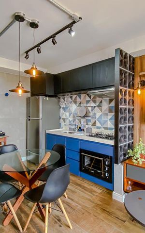 Studio à venda com 37m², 1 quarto e sem vagaSala, Cozinha e Lavanderia