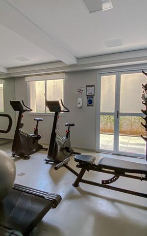 Studio à venda com 37m², 1 quarto e sem vagaAcademia
