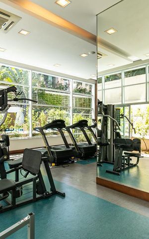 Apartamento à venda com 41m², 1 quarto e 2 vagas Apartamento à venda com 41m², 1 quarto e 2 vagasAcademia