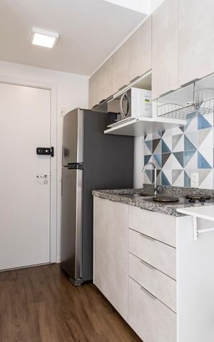 Studio à venda com 26m², 1 quarto e sem vagaStudio