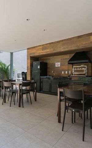 Studio à venda com 26m², 1 quarto e sem vagaÁrea comum - Churrasqueira