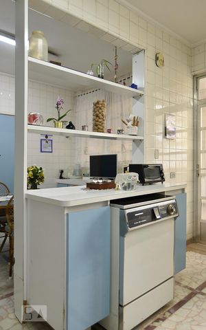 Apartamento para alugar com 327m², 5 quartos e 2 vagasCozinha - box da lava-louça