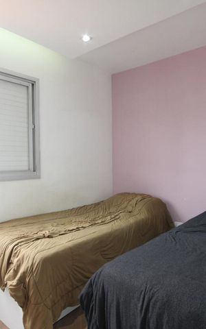 Apartamento à venda com 65m², 3 quartos e 1 vagaQuarto 2