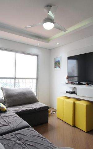 Apartamento à venda com 65m², 3 quartos e 1 vagaSala