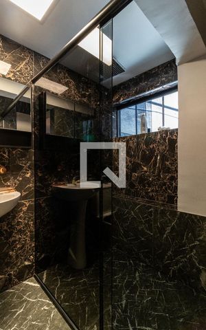 Apartamento para alugar com 46m², 1 quarto e sem vaga Apartamento para alugar com 46m², 1 quarto e sem vagaBanheiro da Suíte